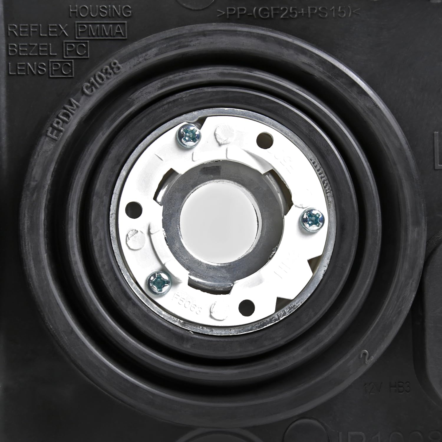 Chrome Headlights SPEC-D TUNING Compatible with 2005-2007 Jeep Grand Cherokee, Left + Right Head Lights Assembly