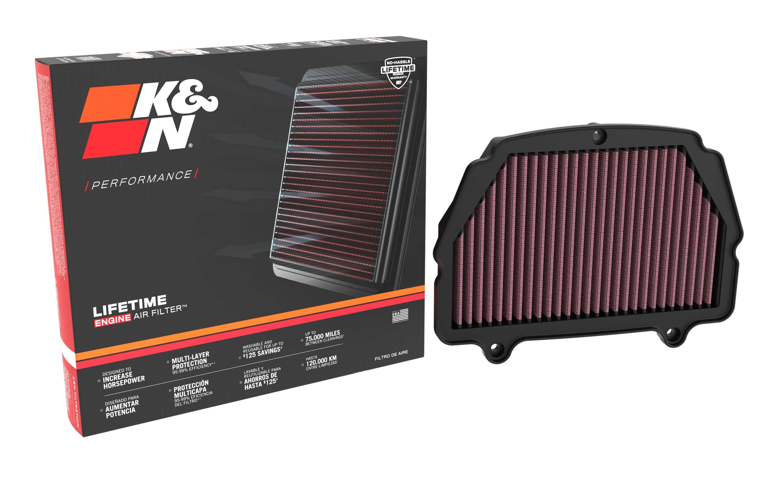 Replacement K&N SU-1321 Air Filter
