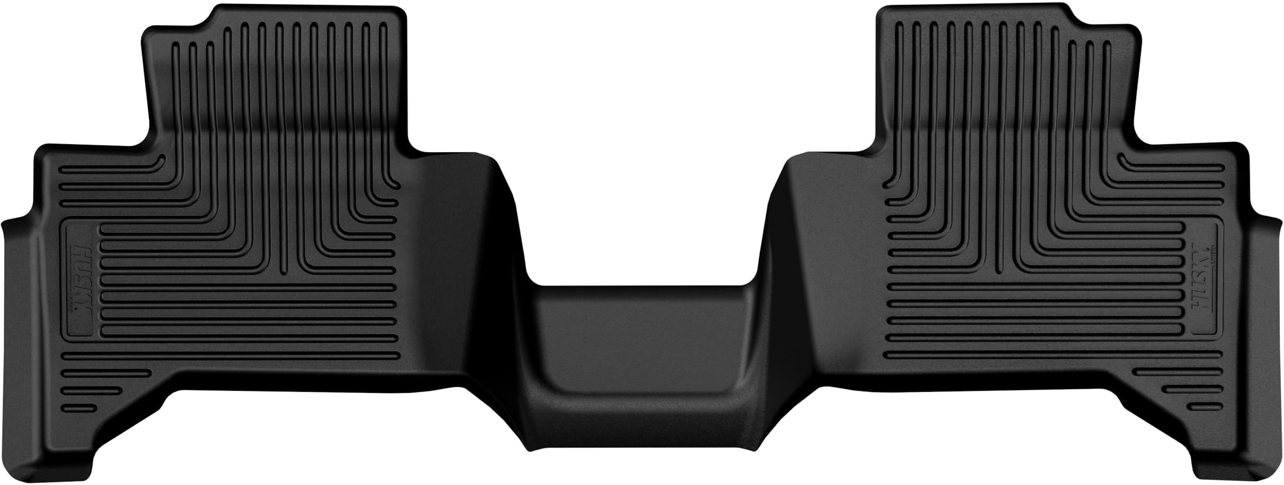 Husky Liners X-act Floor Mats Contour | Fits 2024-2025 Toyota Land Cruiser; 2024-2025 Lexus GX550 | 2nd Row, 1-pc Black - 54491