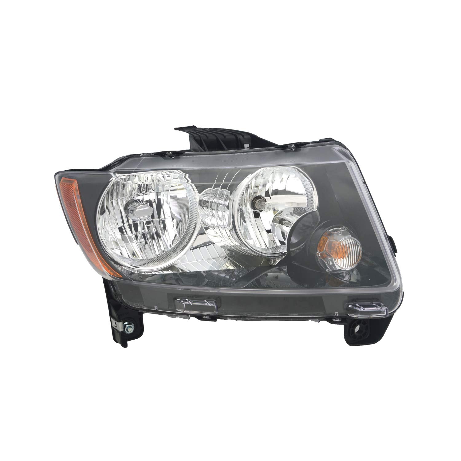 Right TYC Headlight Assembly Compatible with 2013-2017 Jeep Compass