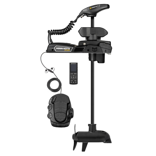 Minn Kota QUEST Ulterra Brushless Bow-Mount Electric Trolling Motor with Spot-Lock, Dual Spectrum CHIRP Sonar – 90/115 Lb. Thrust, 45 In. Shaft, Freshwater