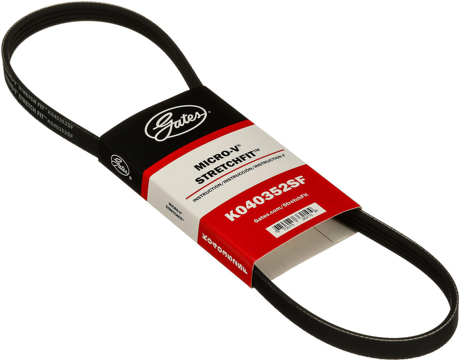 K040352SF Gates Stretch Fit Micro-V Serpentine Drive Belt