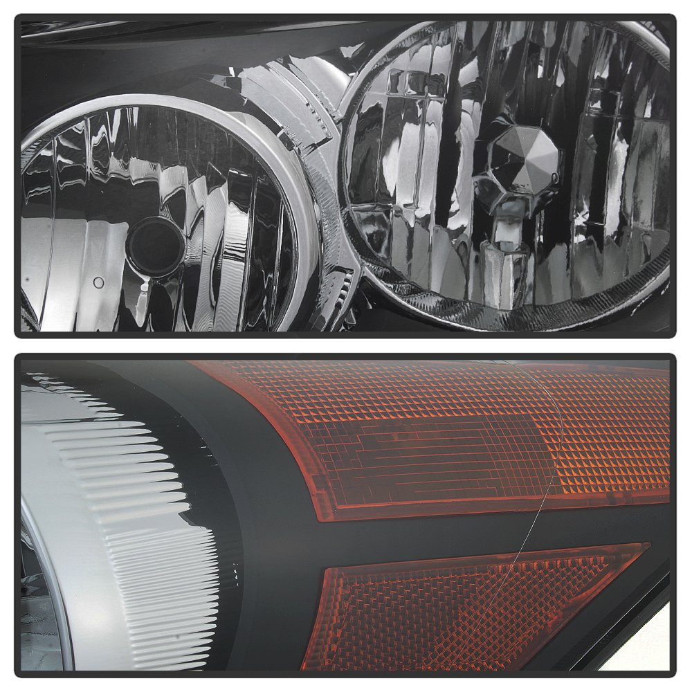 Crystal Xtune Headlights (HD-JH-HA08-4D-OE-L) (OE)