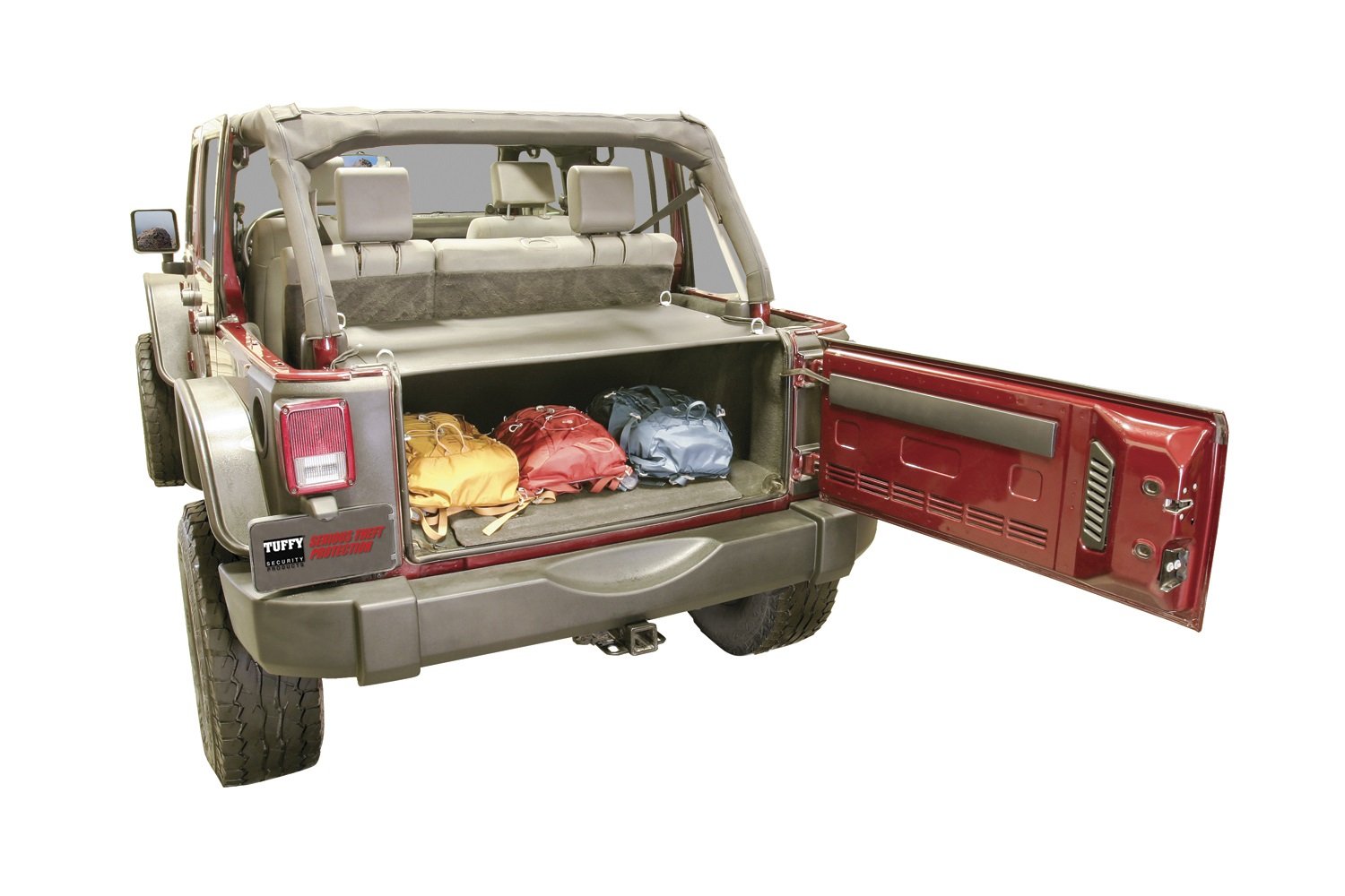 Jeep JK Unlimited Tuffy Security Tailgate Enclosure
