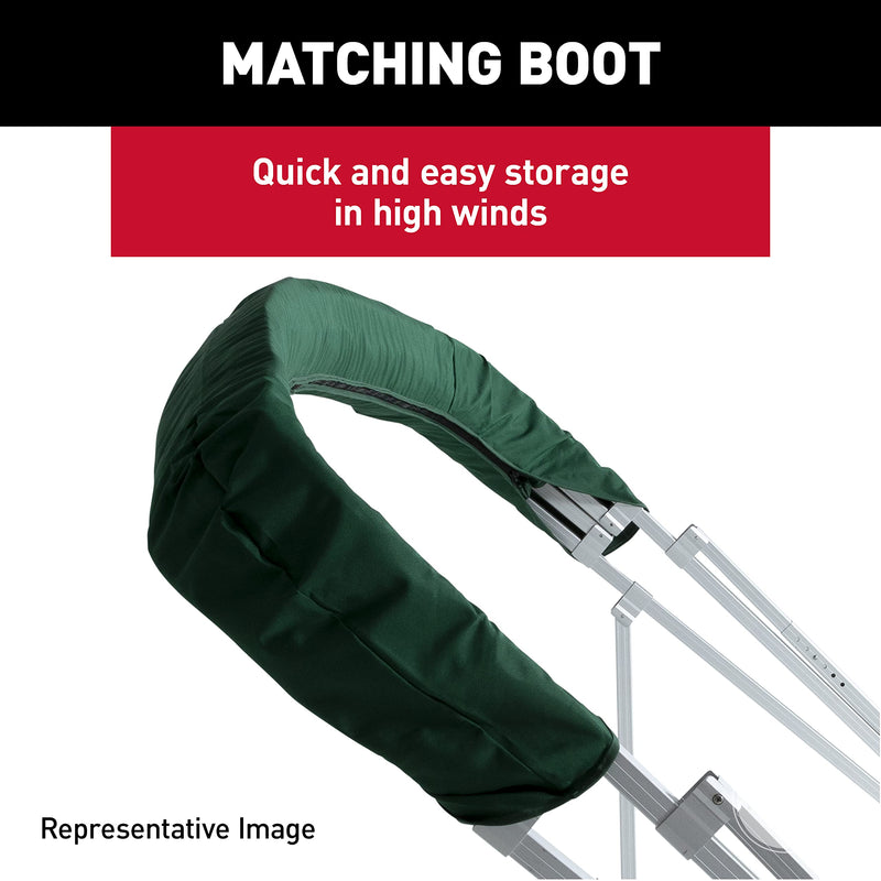 Taylor Made Products Bimini Top Manual Kit 8' or 10' Long with 8' Wide Beams for Pontoon Boats Includes Frame + Fabric + Storage Boot + Hardware