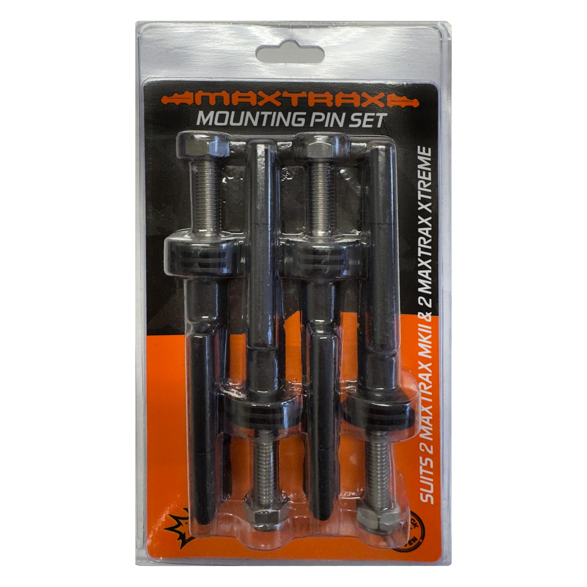 MAXTRAX Pin Set Mounting (40mm Combo for 1 Set of MAXTRAX Xtreme and 1 Set of MKII)