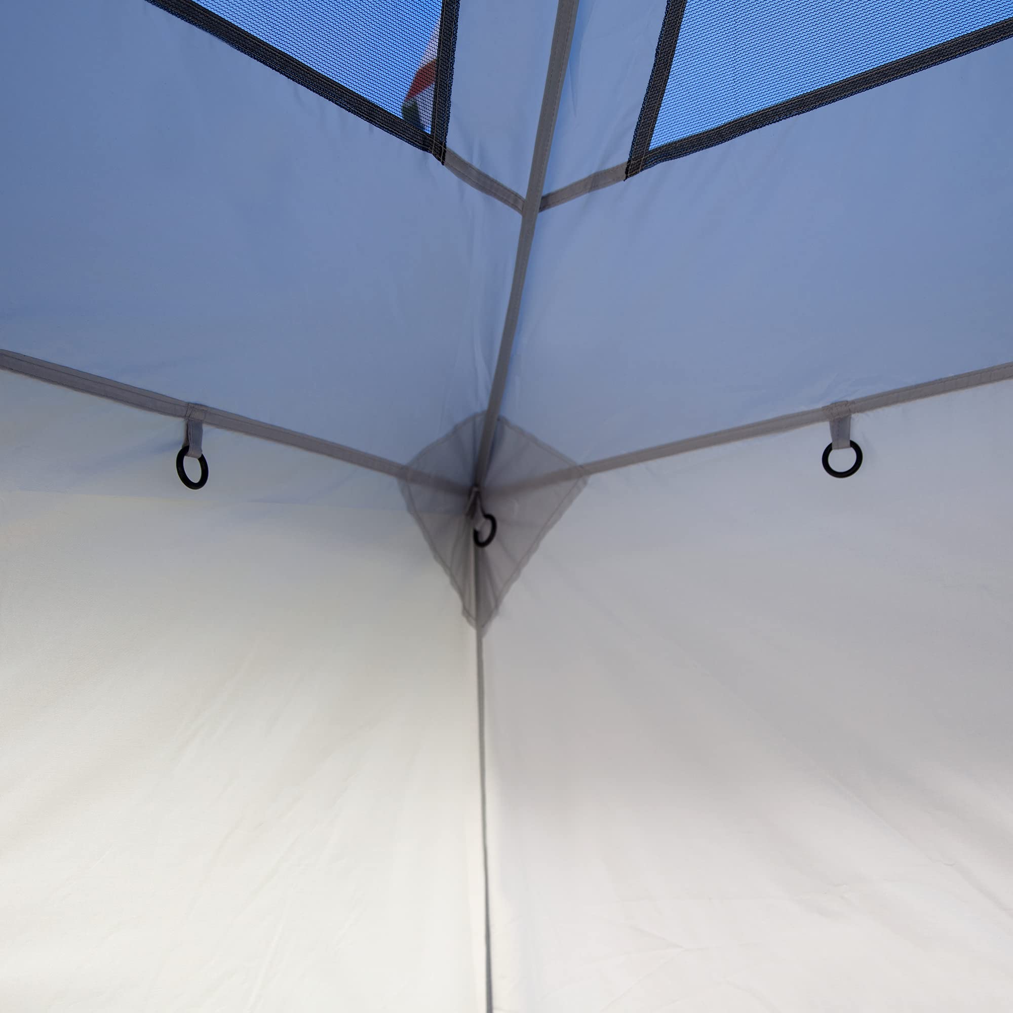 Camping Cube Sport E-Z UP, Converts 10' Angled Leg Canopy into Camping Tent, Royal Blue (Canopy/SHELTER/Poles NOT Included)