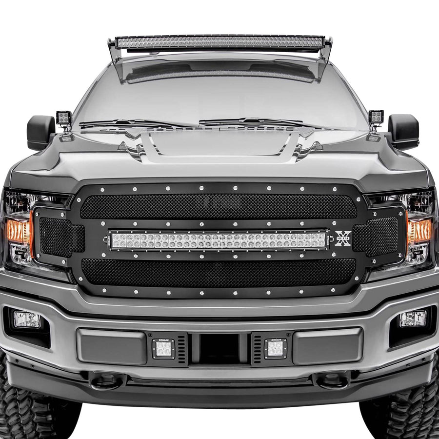 Black T-Rex Grilles Torch