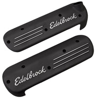 Black Edelbrock Coil Cover for GM LS 99+, Multi, One Size