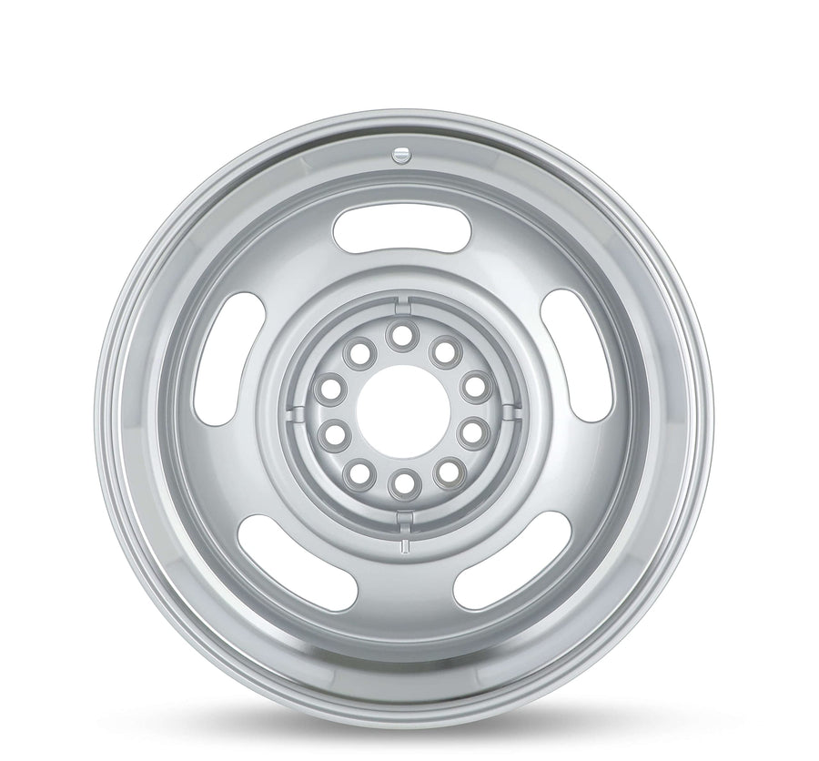 107 Series REV Wheels 107S-7800600 Rally 17x8-4.5 bs -5x4.75/5x120.65/5x5/5x127 -Gray/Machine Lip