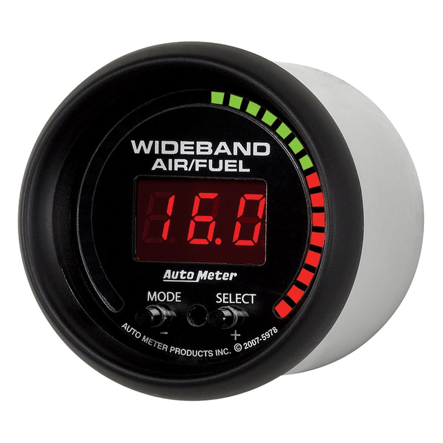 Auto Meter 2-1/16" Digital Wideband Air/Fuel Ratio PRO Gauge 5978 ES