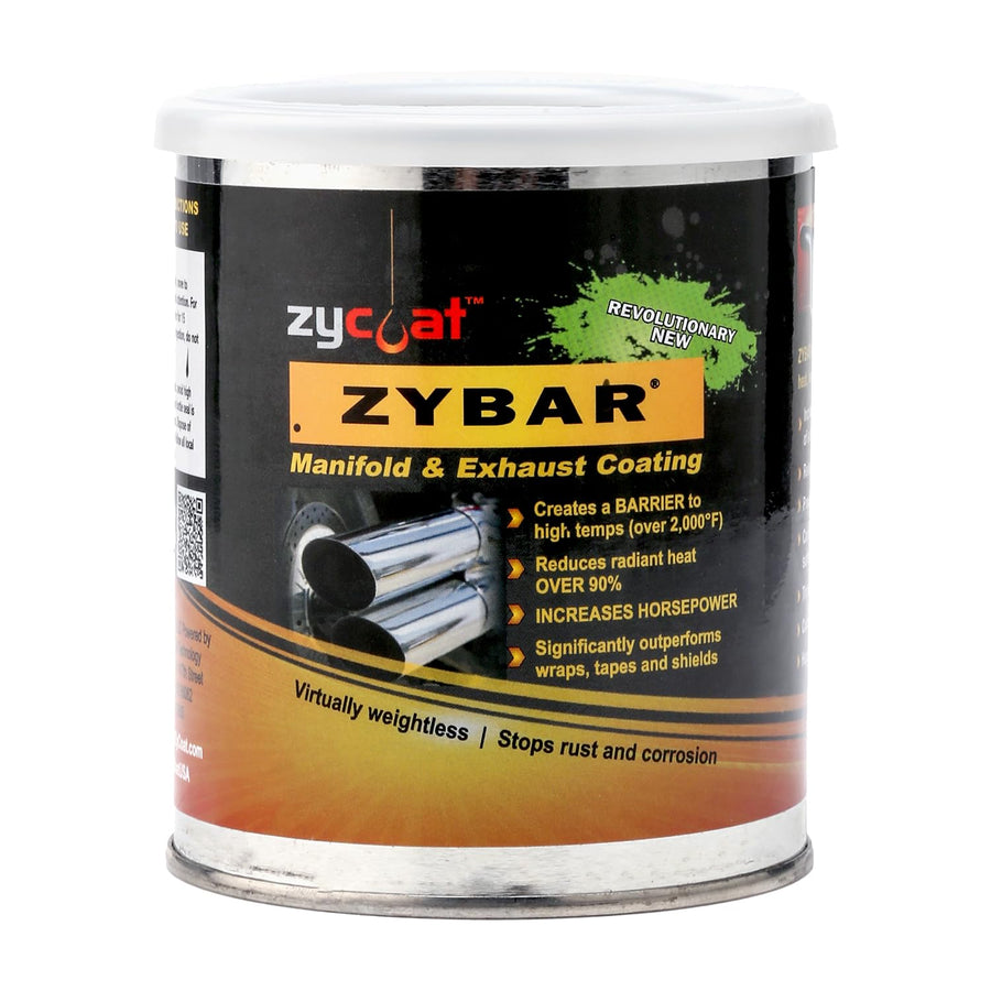 ZyBar ZyCoat 13016 High Temperature Coating - Aluminum - Silver, 16 Ounce