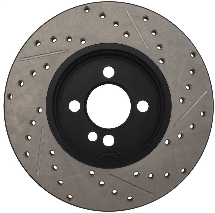 Sport Drilled/Slotted Brake Rotor StopTech 127.34101R (Front Right), 1 Pack