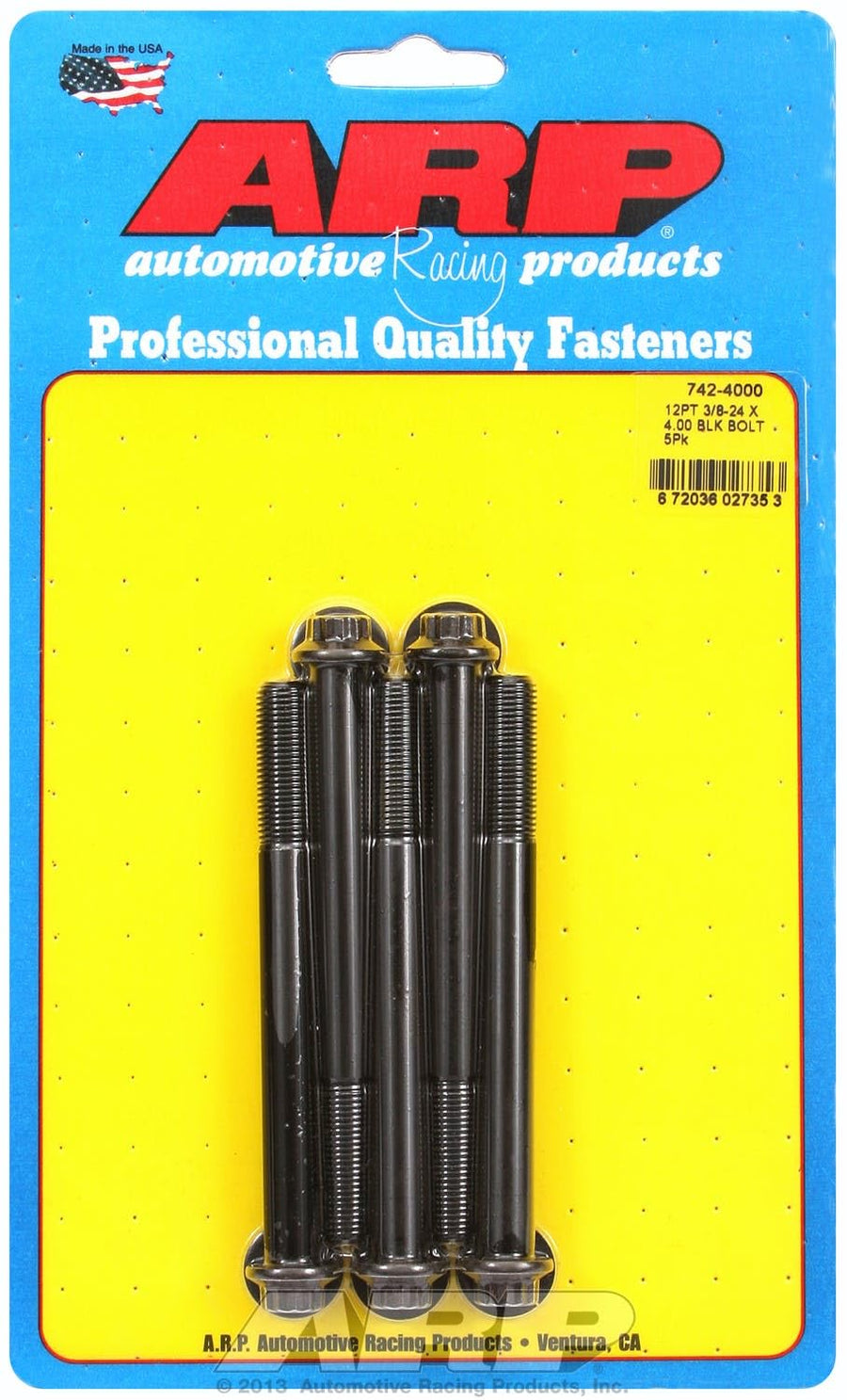 Black ARP (742-4000) Oxide Bolt