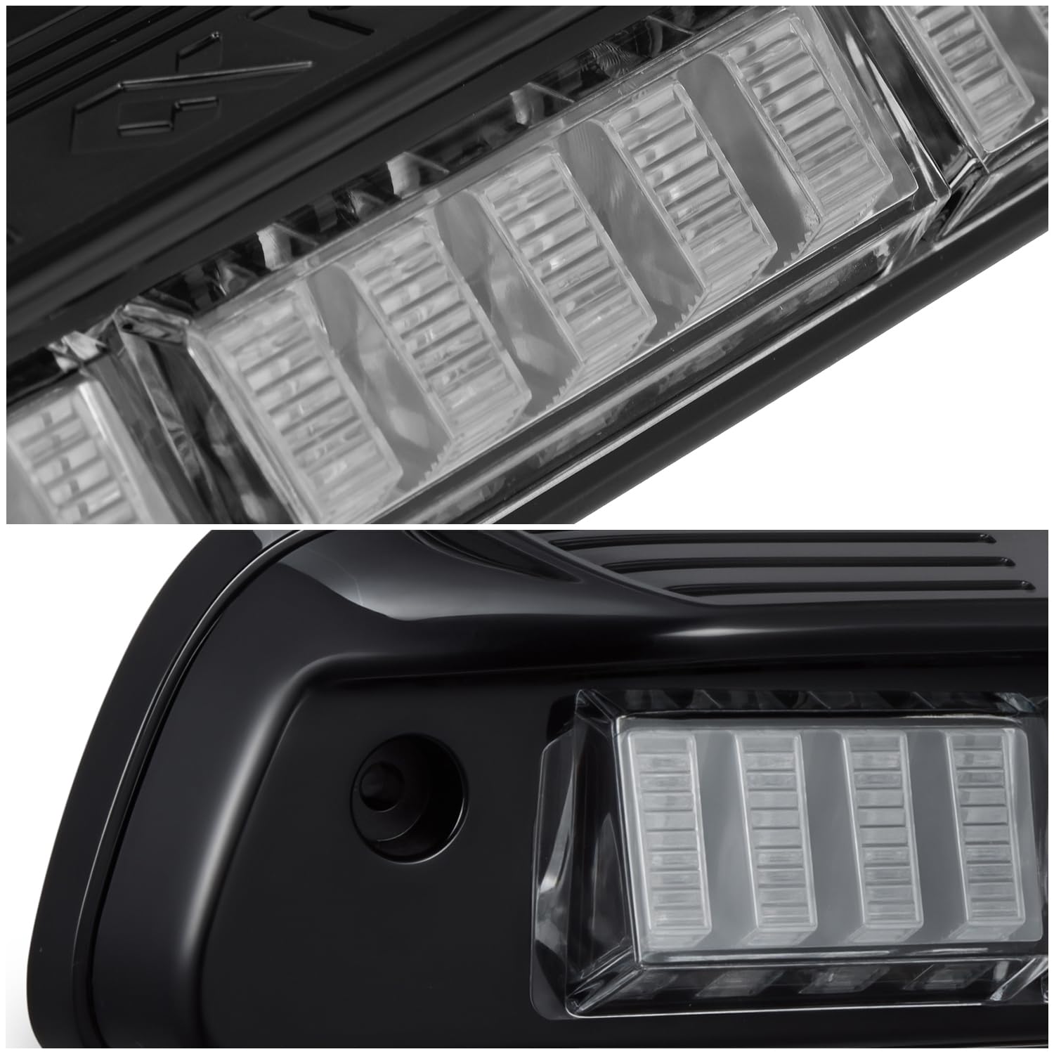NOVA-Series Black AlphaRex Prismatic LED Third Brake Light for 05-15 Tacoma