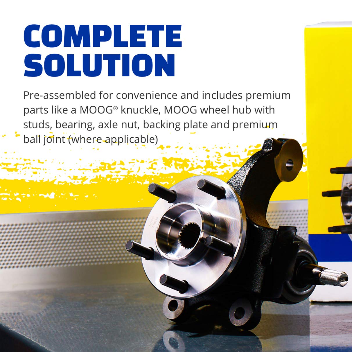 LK034 MOOG Suspension Knuckle Assembly for Toyota Corolla