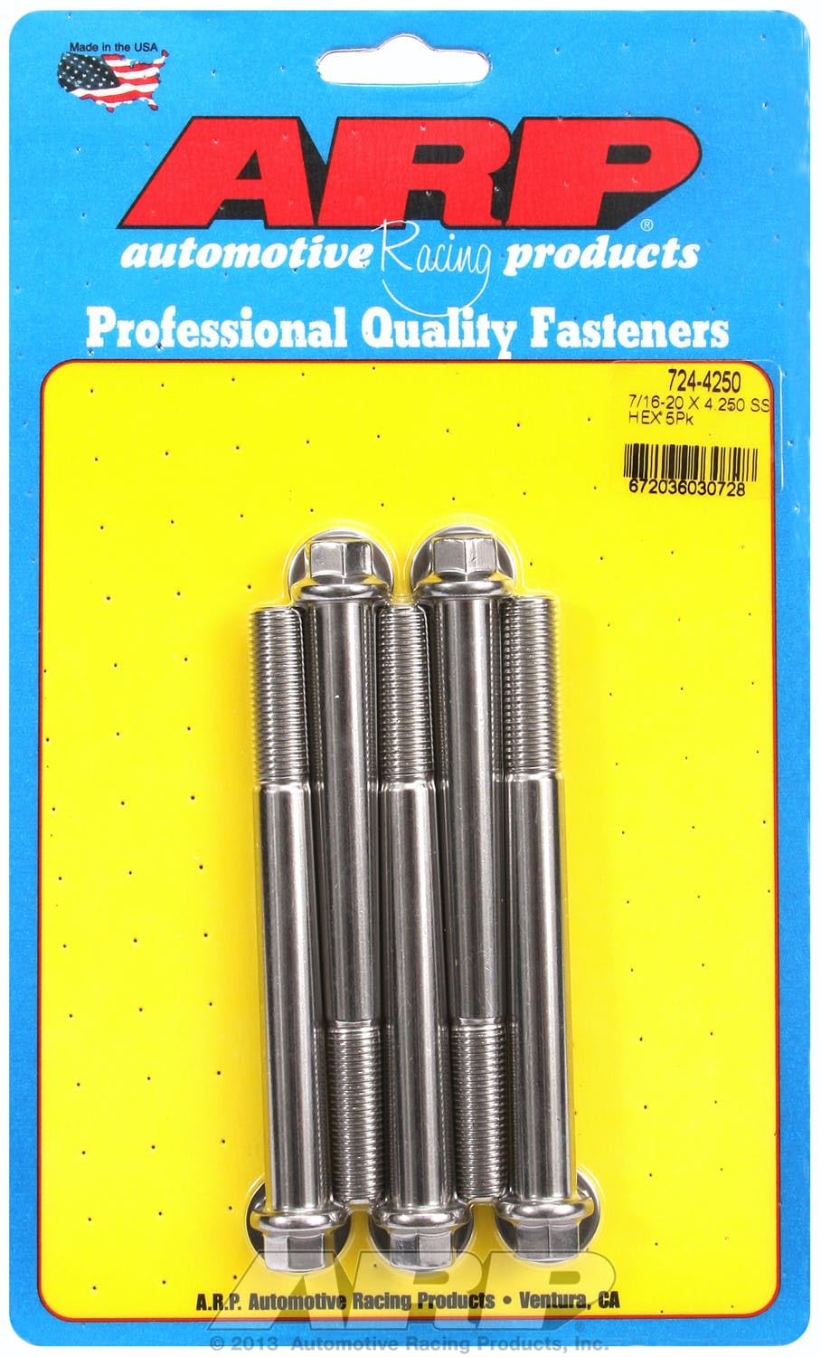 Hex Bolt ARP (724-4250), Stainless Steel