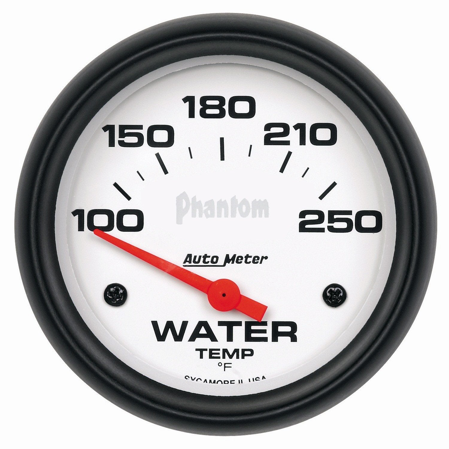 Auto Meter Phantom Electric Water Temperature Gauge 5837, 2 5/8"