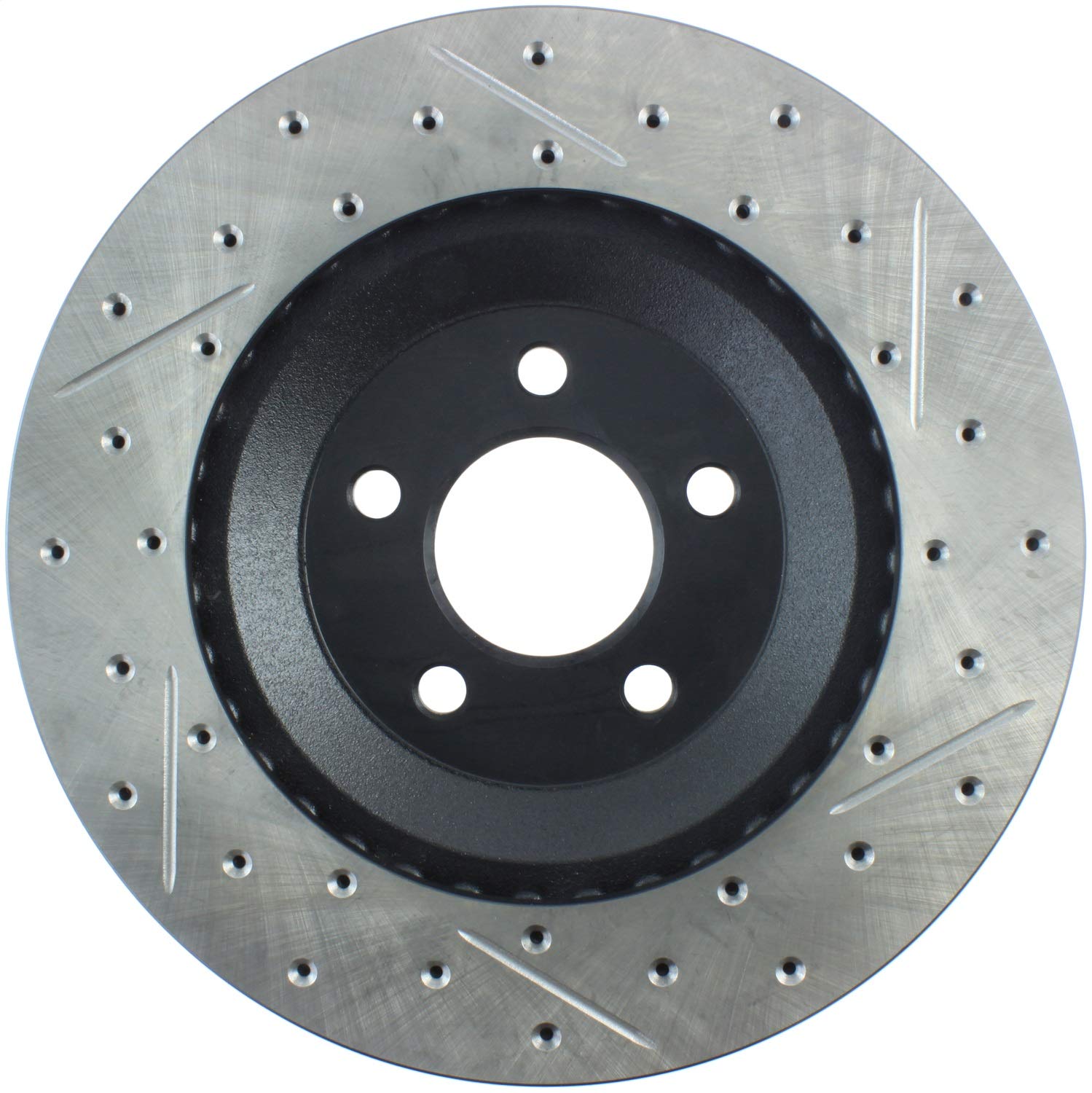 Sport Drilled/Slotted Brake Rotor StopTech 127.61045R (Front Right), 1 Pack