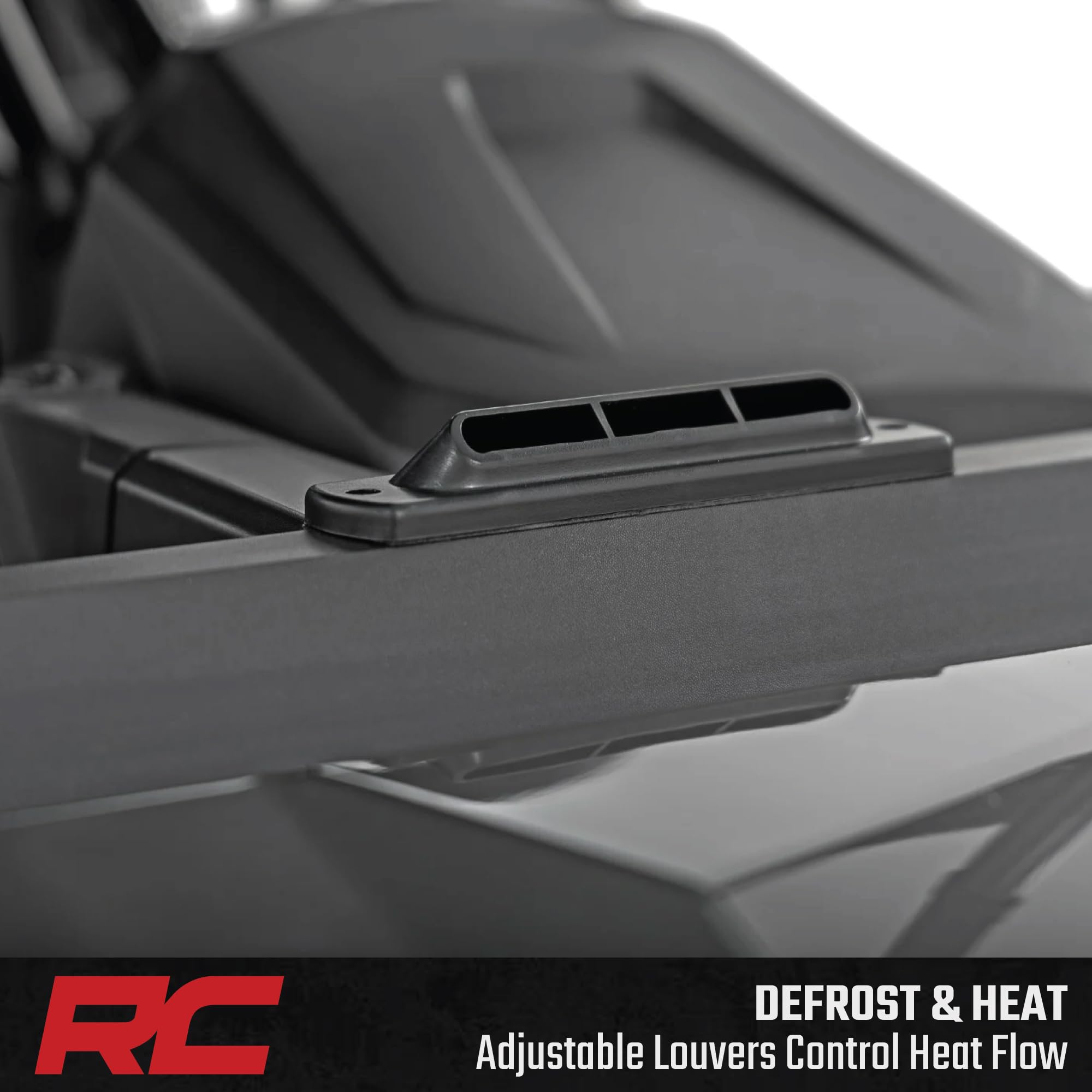 Cab Heater Rough Country for Can-Am Defender HD 8/HD 9/HD 10 (2016-2024) - 12V UTV Heating System, Fast Cabin Warm-Up & Defrost