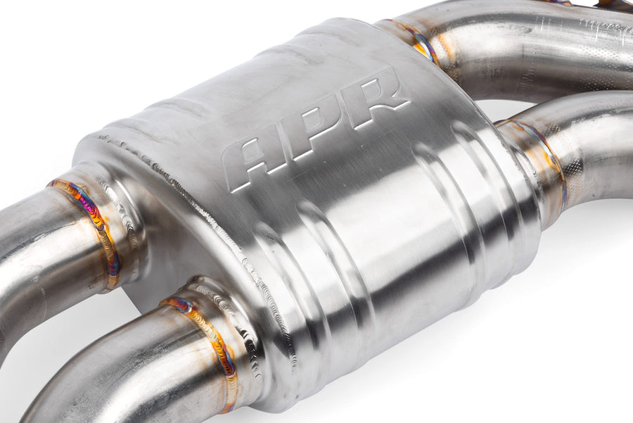 Catback Exhaust System APR CBK0023 Center Muffler - 4.0 TFSI - C7