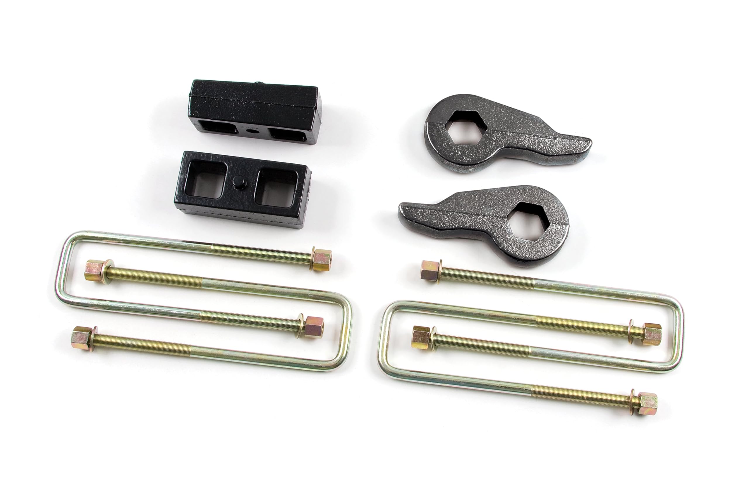 2 inch Zone Offroad Torsion Bar Key Lift Kit ZONC54 | No Shocks | Compatible with Chevrolet K1500/SUV, Chevrolet Silverado/GMC Sierra 1500 4WD (1999-2006) GMC Sierra 1500 Pro 4WD (2024)