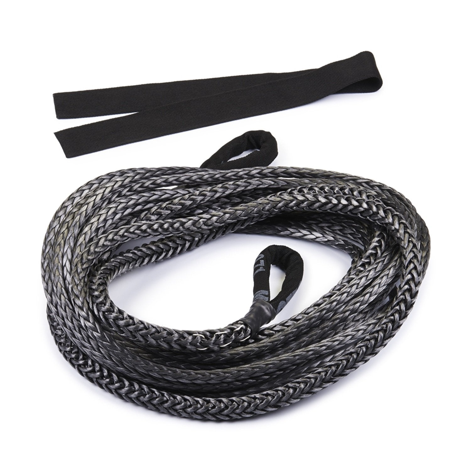 Spydura Pro WARN 93326 Synthetic Winch Cable Rope Extension with Loop Ends: 7/16" Diameter x 50' Length, 9 Ton (18,000 lb) Capacity