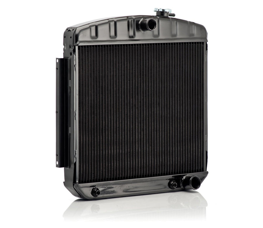 Be Cool 17002 Downflow Black Finish Restoration Radiator