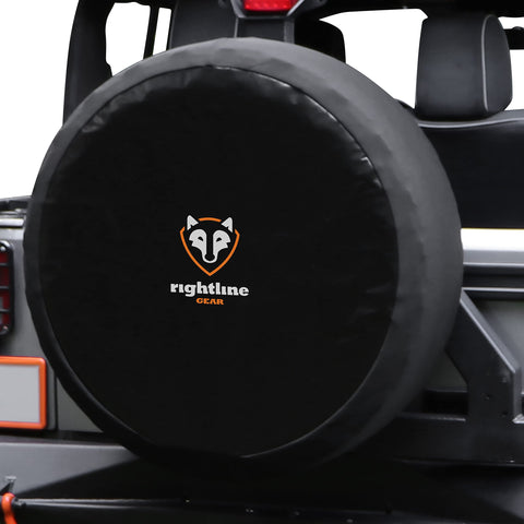 Adjustable Rightline Gear Spare Car Wheel-Cover, Fits 27 to 35 in Tires