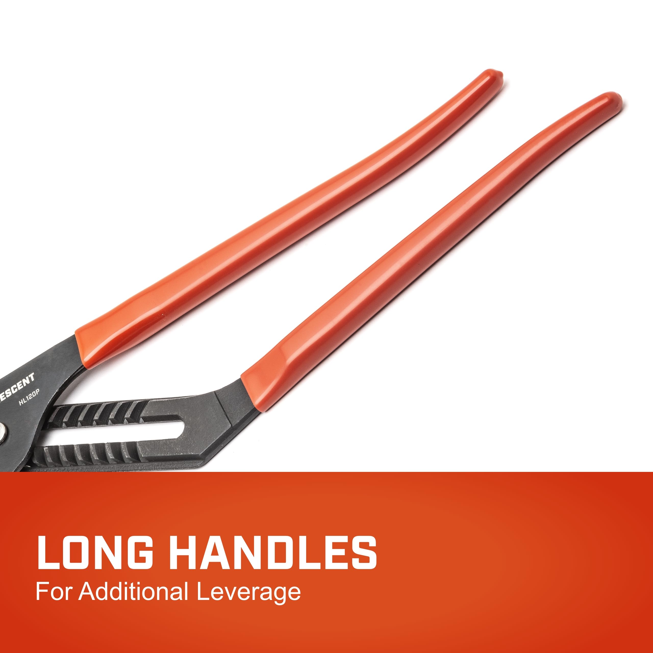 Tongue & Groove Crescent Plier - Straight Jaw 20 Inch