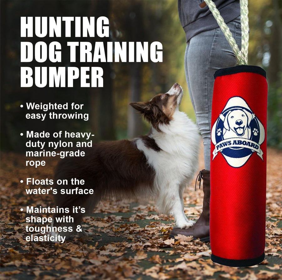 2300 Paws Aboard Training Dummy Toy - Floating Pool Toy, Dog Fetch Accessory, Fun Outdoor Training Tool with Tug Rope, Summer Essential, Suitable for Small, Medium, and Large Dogs