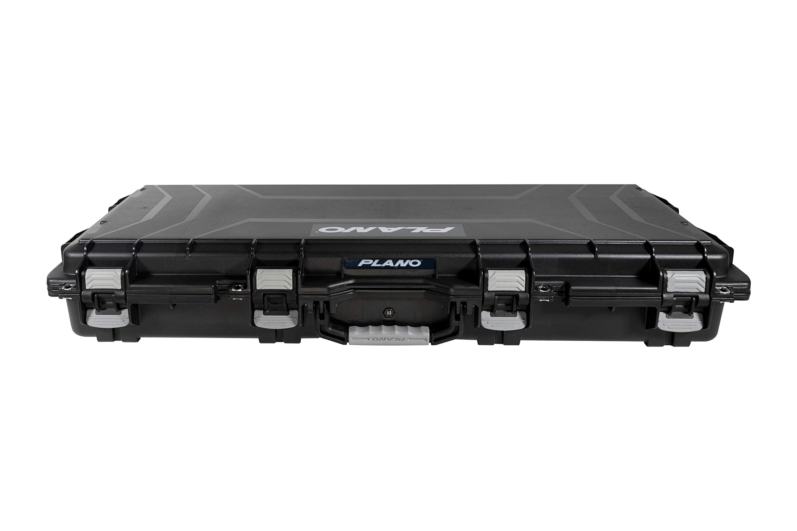 Plano 44" Field Locker Element Bow Case, Black with Gray Accents, Wheeled Archery Case Storage, Airline Approved, Waterproof Dri-Loc Seal