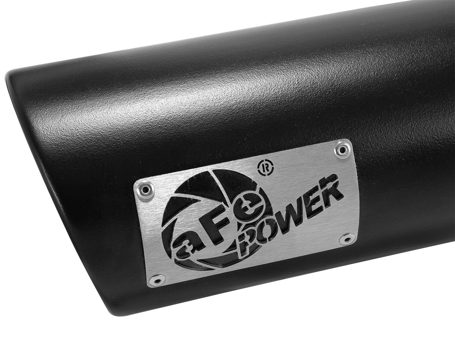 MACH Force-Xp aFe Power 49T40506-B12 Clamp-on Exhaust Tip Black 409 Stainless Steel