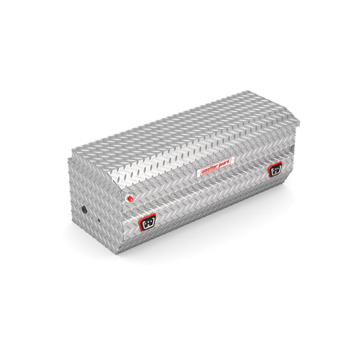 624-0-04 Weather Guard Aluminum All-Purpose Truck Tool Chest, Fits Full and Compact Size Trucks, 8.5 cu ft Storage Capacity (Clear)