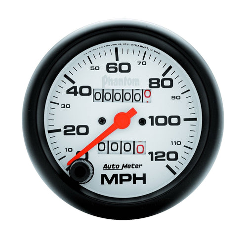 Auto Meter Phantom 5892 In-Dash Mechanical Speedometer,3.375 in.
