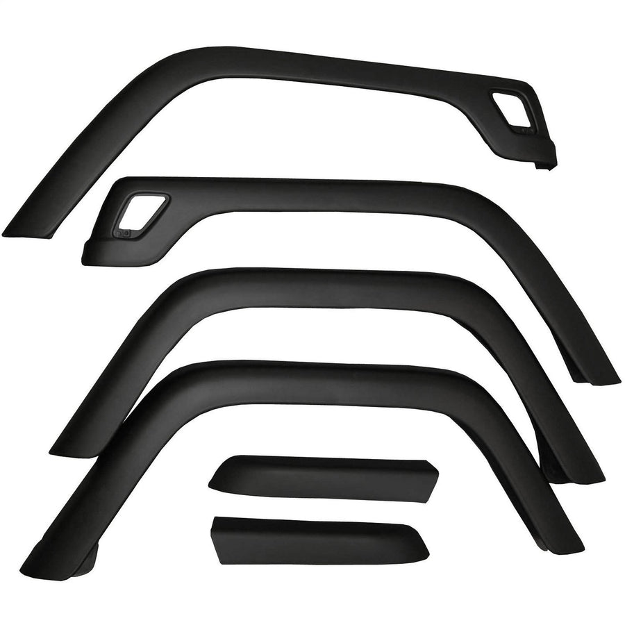 11603.01 | Omix-Ada | Fender Flare Kit, 6 Piece, Factory Style | OE Reference: 4207 | Fits 1997-2006 Jeep Wrangler TJ