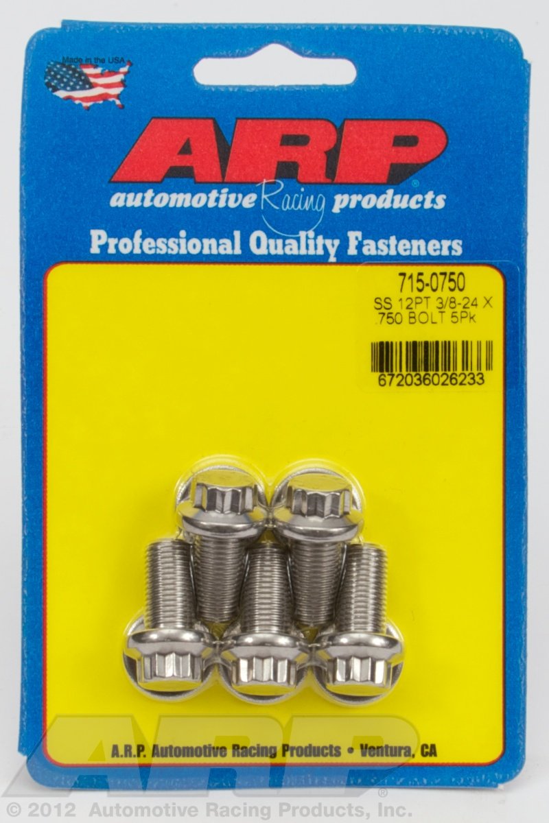 Hex Bolt ARP (715-0750), Stainless Steel