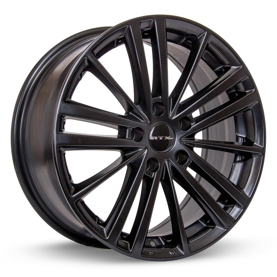 COSMOS RTX Custom Wheel - 18x8, 42 Offset, 5x114.3 Bolt Pattern, 56.1mm Hub - Satin Black Rim