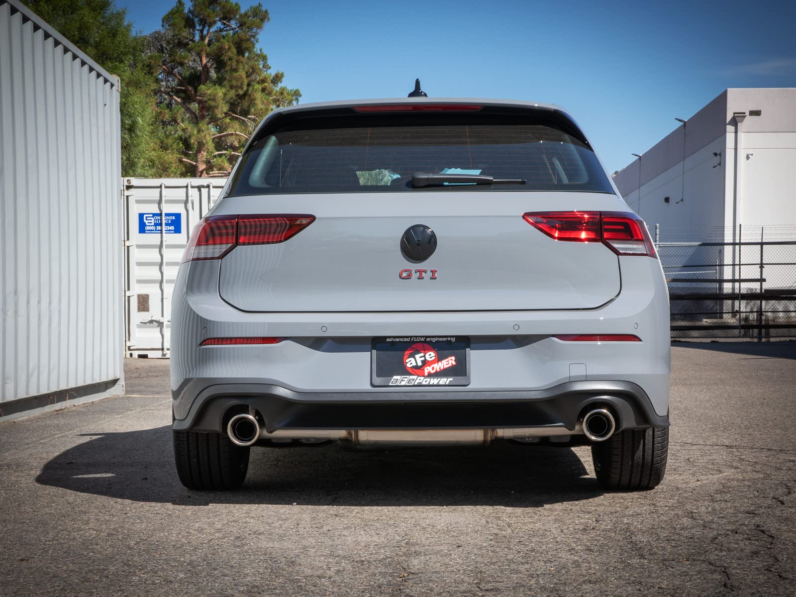 aFe Power 304 Stainless Steel Gemini XV Cat-Back Exhaust w/Cut-Out 3 IN to 2-1/2 Fit Volkswagen GTI (MKVIII) 2022 L4-2.0L (t) 49-36451-P