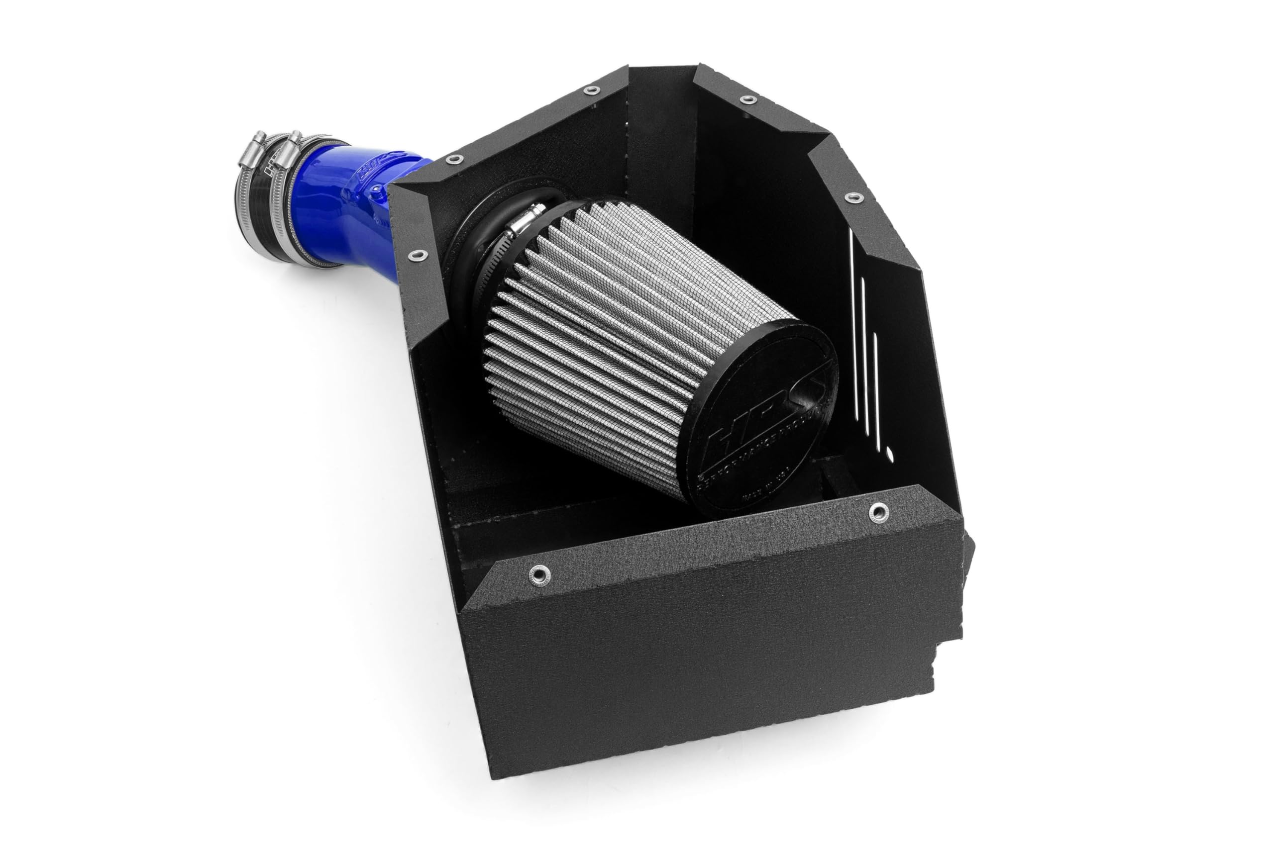 HPS Air Intake Kit Blue with Heat Shield Cool Ram Compatible for 2023-2024 Toyota GR Corolla 1.6L Turbo, 827-735BL