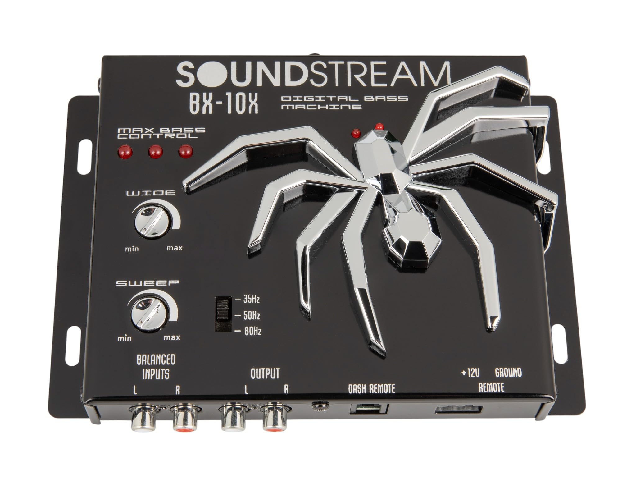 Bass Enhancer Processor Soundstream BX-10X – Car Audio Bass Restoration Processor with Remote Control | Subwoofer Bass Booster and Epicenter Alternative for Factory & Aftermarket Sound Systems