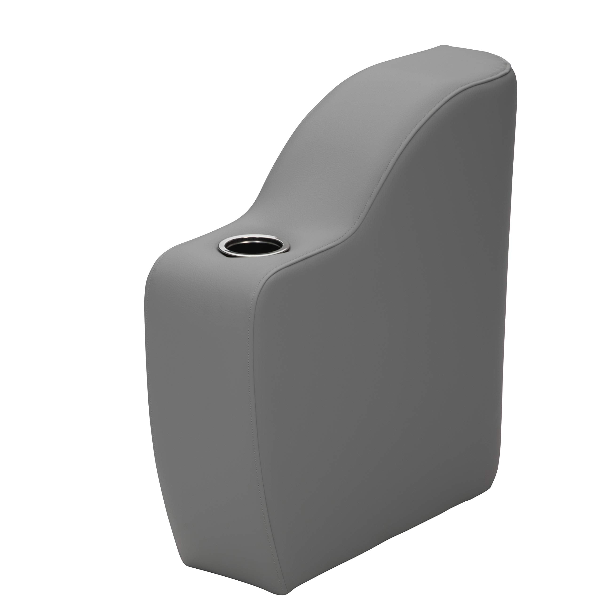Left Arm Rest 8.5" x 31" - Charcoal Pontoon