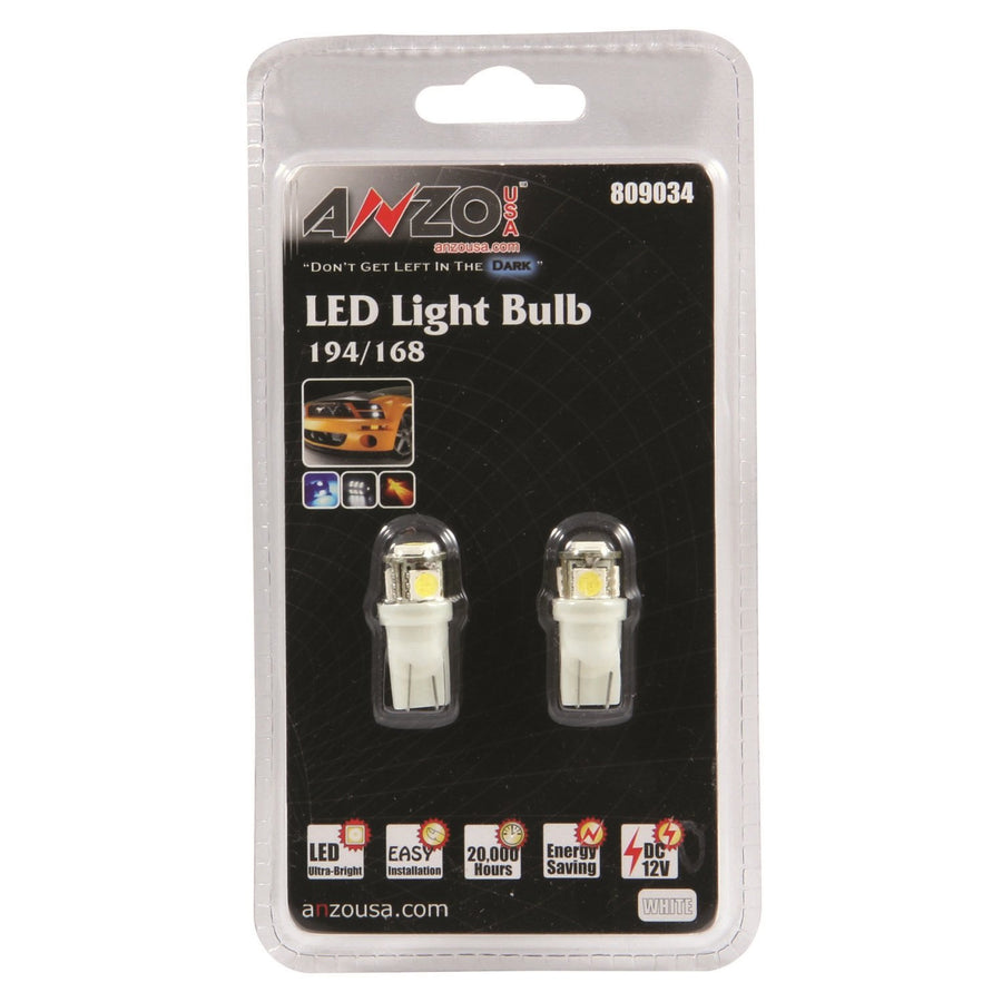 809034 ANZO USA White '194/168' Bulb