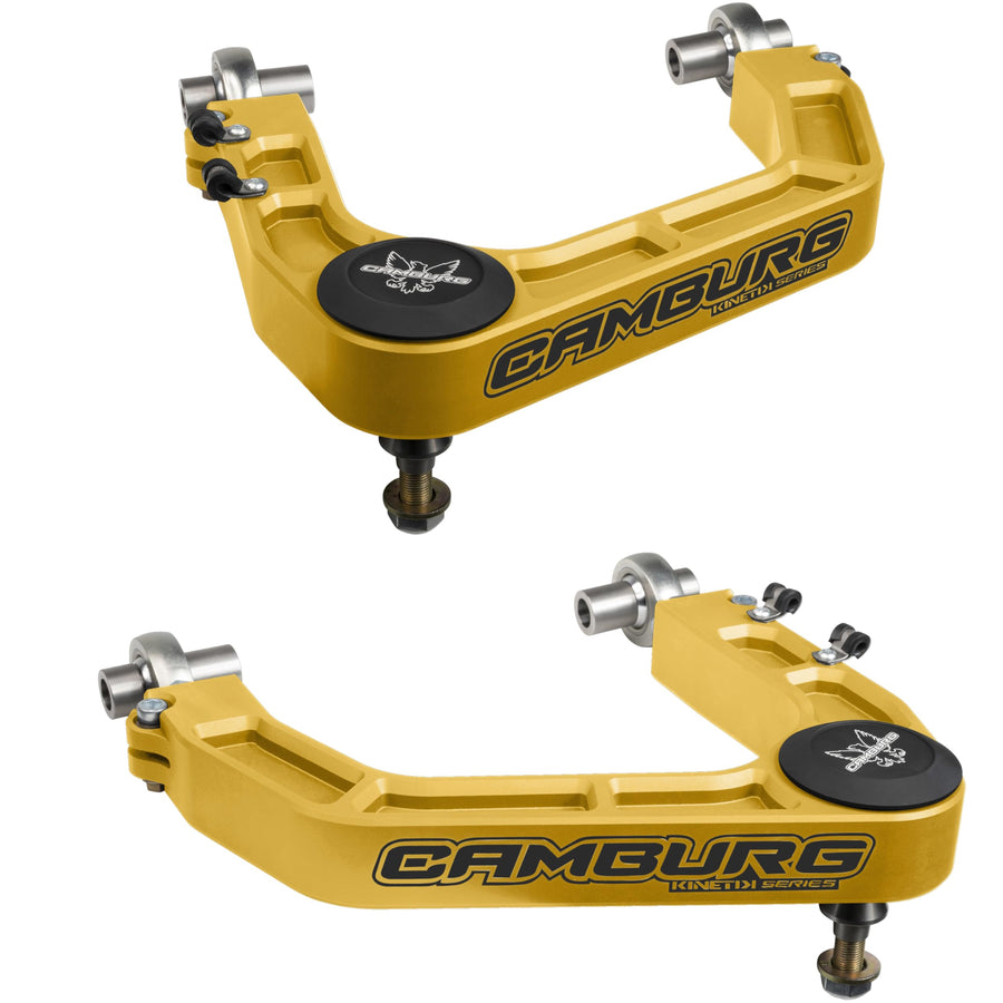 Camburg KINETIK Series Suspension Control Arm Kit CAM-210099-GLD: Gold, Compatible with 2019-2024 Chevrolet Silverado 1500, 2019-2024 GMC Sierra 1500