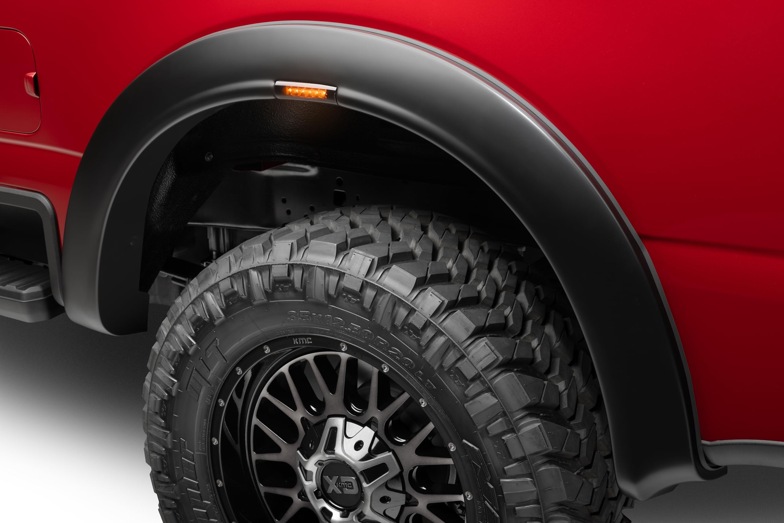 Husky Liners RVL Style Fender Flares | Fits 2023-2026 Ford F-250 SD; 2023-2026 Ford F-350 SD (Excludes Dually) | Front & Rear, 4-pcs. Black | 2802980