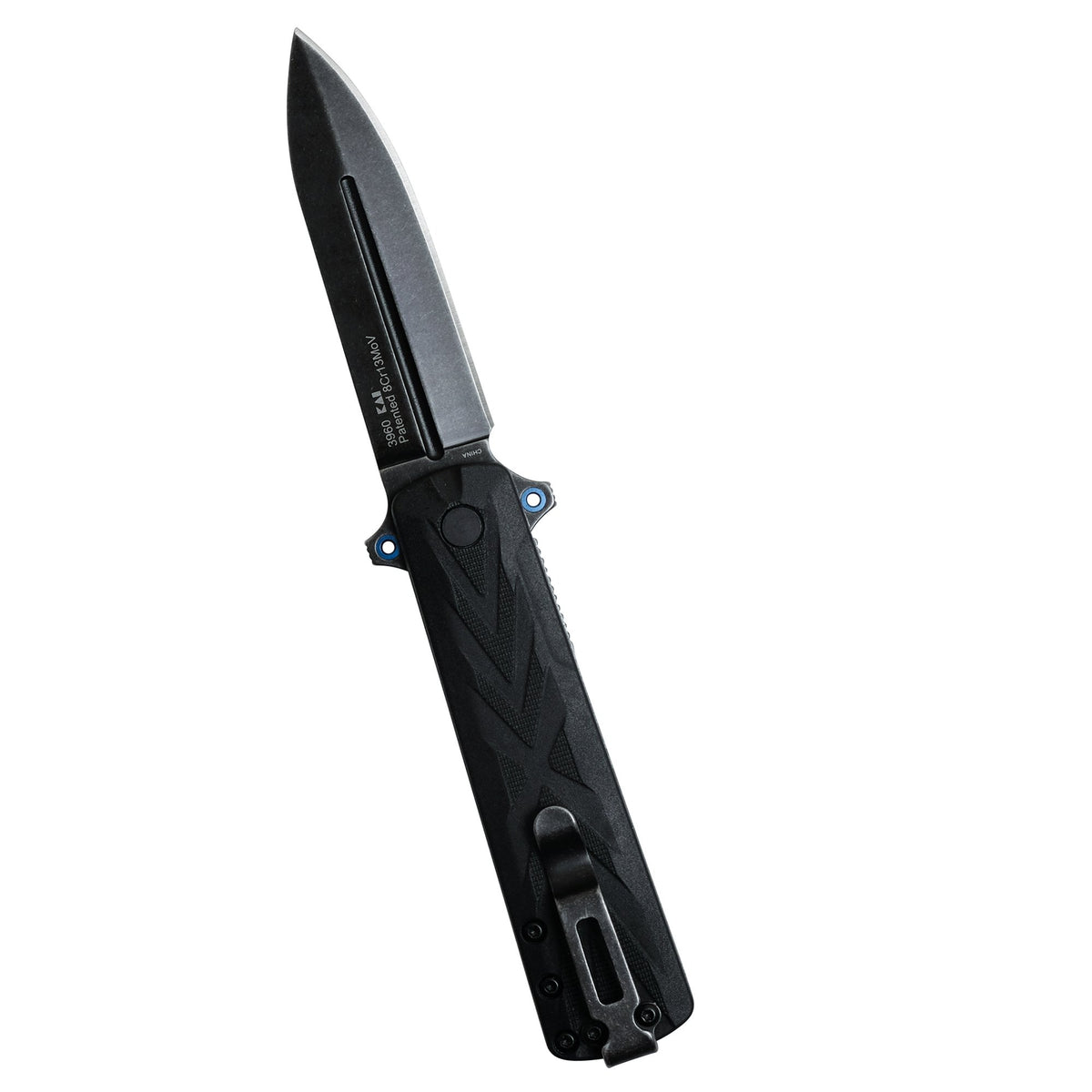 Barstow Kershaw Assisted Opening Knife Black GFN (3" BlackWash) 3960