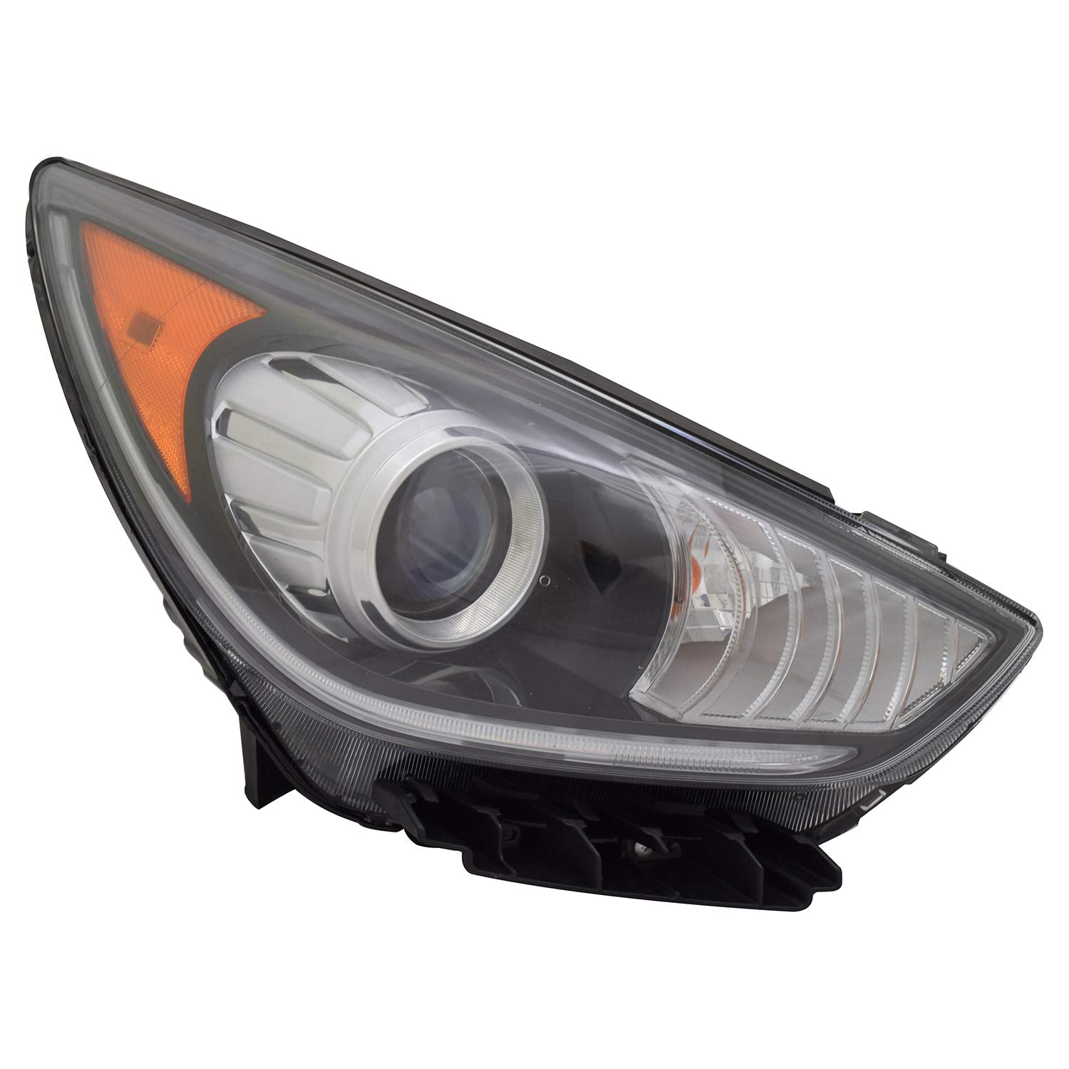 Right TYC Headlight Assembly Compatible with 2017-2019 Kia Niro