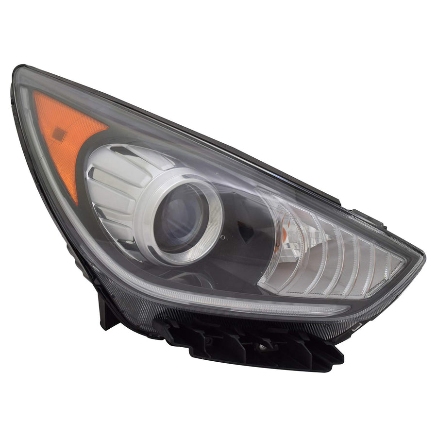 Right TYC Headlight Assembly Compatible with 2017-2019 Kia Niro