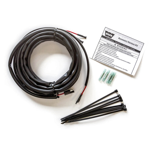 Light Accessory Harness Kit WARN 93375 for ZEON Platinum Winches, Long Application