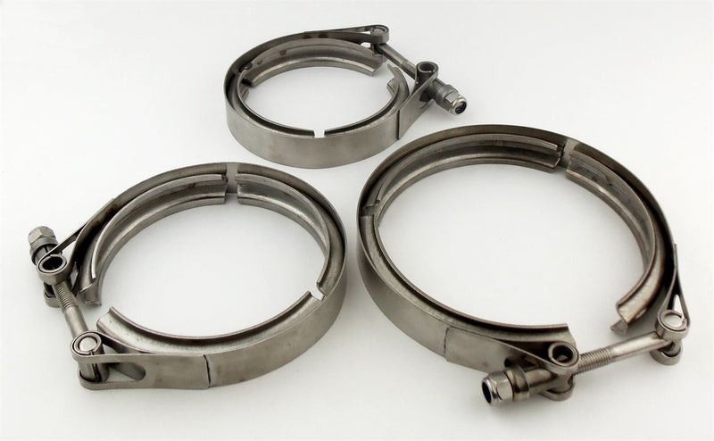 3.5" Pypes Performance Exhaust V Band Clamp 304Ss